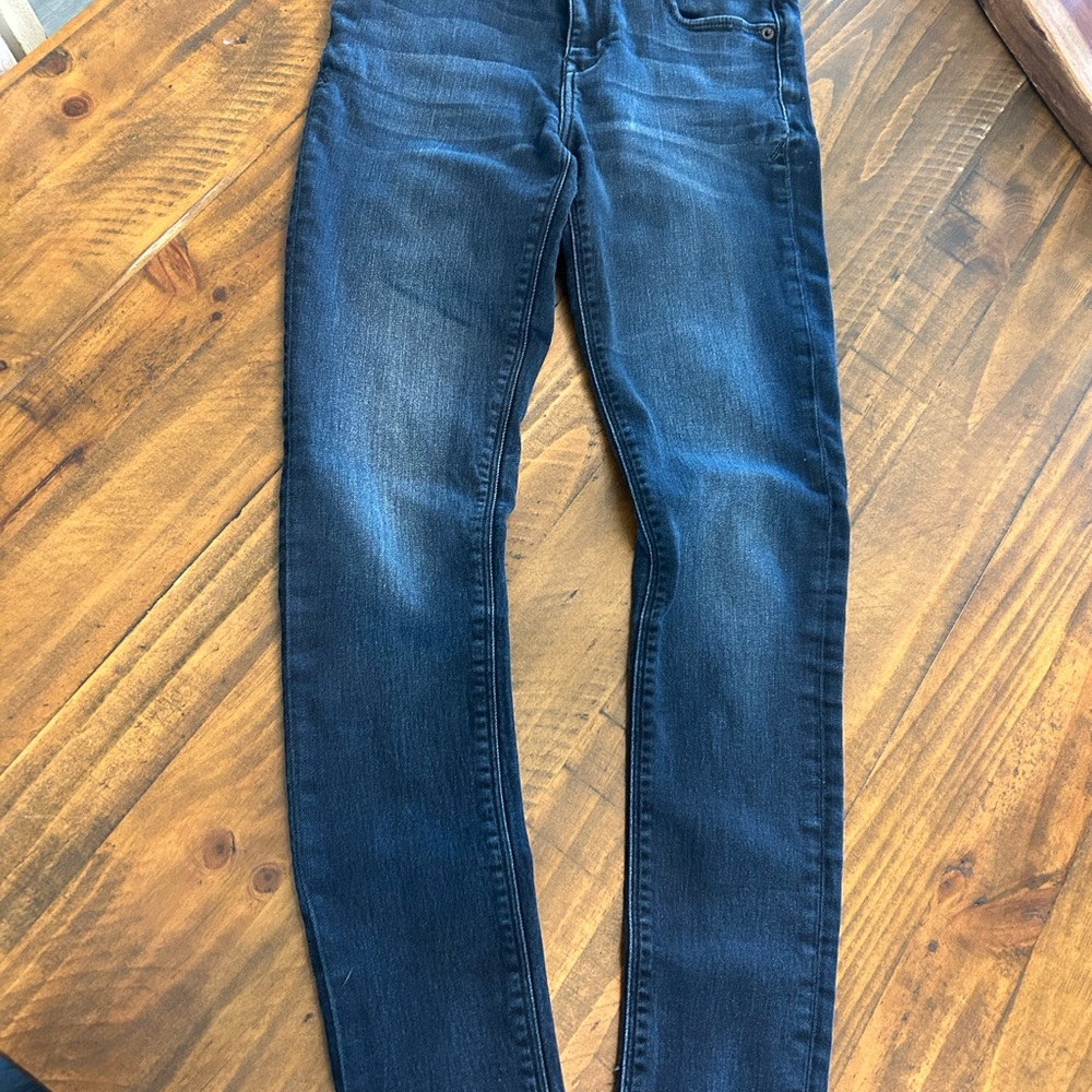 Express Dark Blue Skinny Jeans SZ 0R